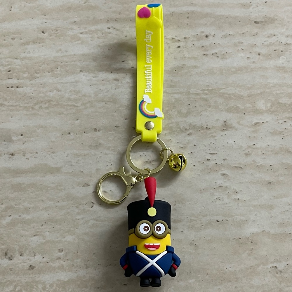 New 3D Minion Cute KeyChain